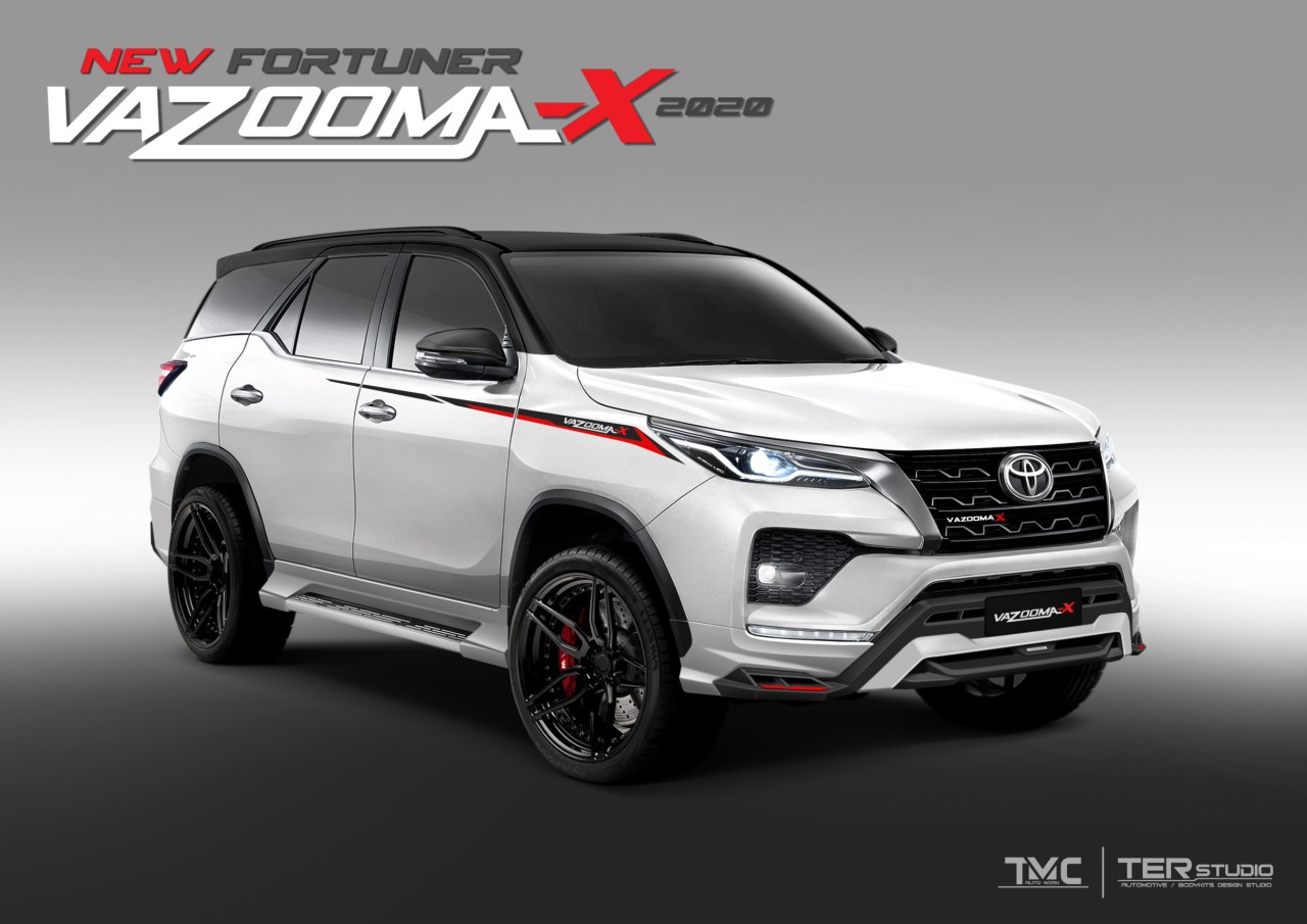 ชุดแต่ง Fortuner 2020 รุ่น Vazooma X